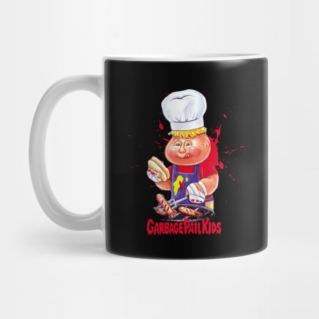 garbage pail kids - chef by olivia parizeau